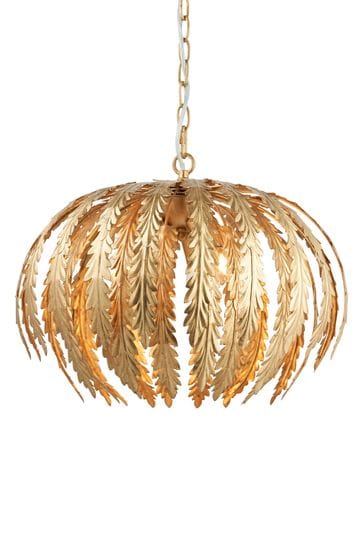 Gallery Home Gold Daphnie Ceiling Light Pendant