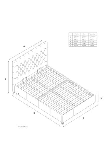 Next paris deals ottoman bed