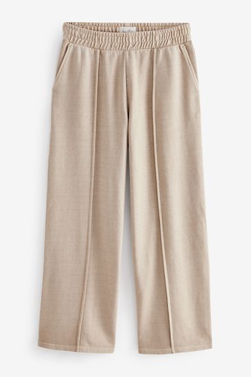 Cotton wide leg joggers online