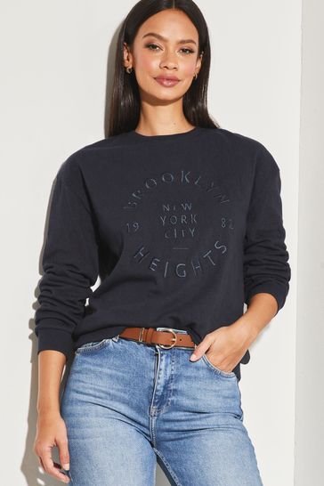 Lipsy logo sweatshirt outlet