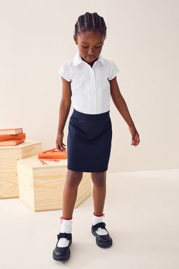 Buy Navy Blue Jersey Stretch Pull On School Pencil Skirt 3 18yrs from Next Switzerland