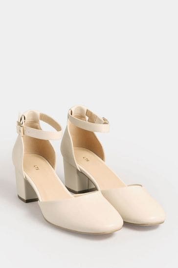 Block heel court 2025 shoes with ankle strap