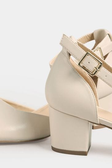 Block heel court sales shoes with ankle strap