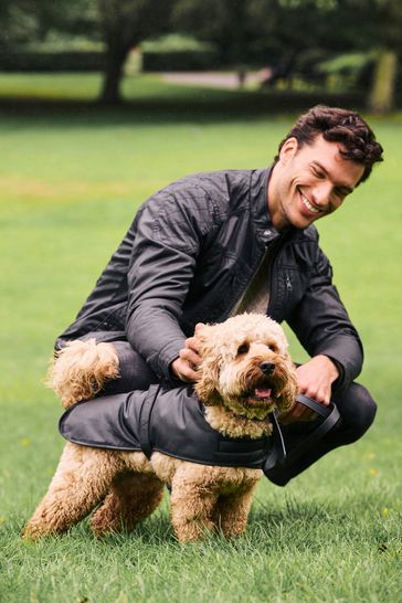 Waxed canvas dog coat discount