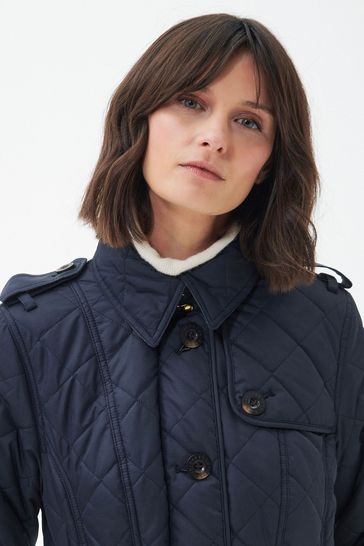 Barbour blue jacket online