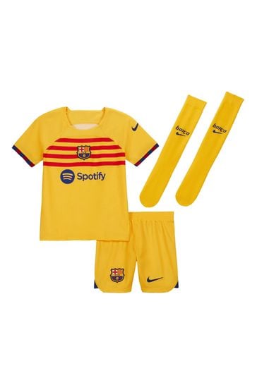 Orange and yellow barcelona online jersey