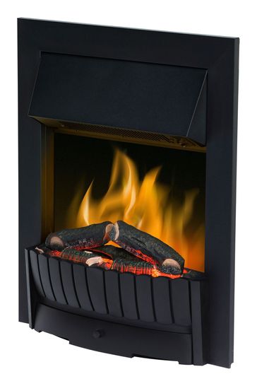 Buy Dimplex Black Clement Electric Optiflame Inset Fire from the Next UK  online shop