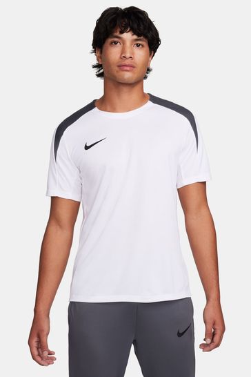 Nike White Dri-FIT Strike Training T-Shirt