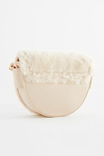 Cream fur bag 2025