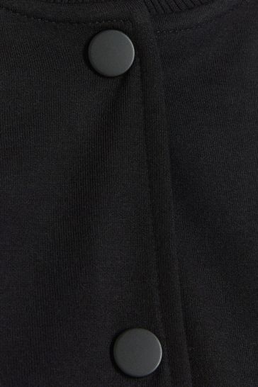 side-stripe bomber jacket