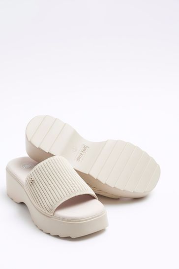 Flatform sandals river island sales