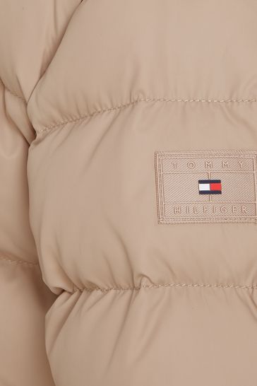 Tommy hilfiger deals cream jacket