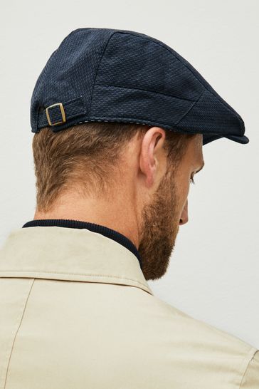 Navy flat cap store