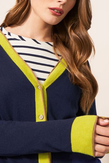 White smart sales cardigan