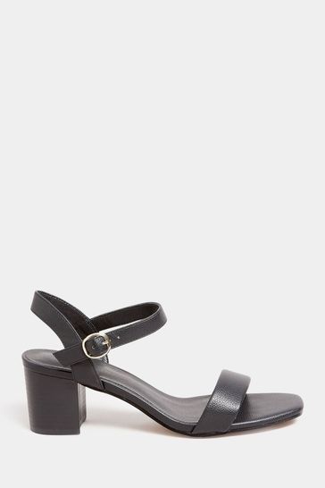 Next black 2025 heeled sandals
