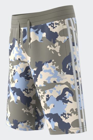 Adidas blue camo shorts online