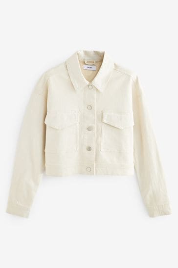 Next cream jacket discount