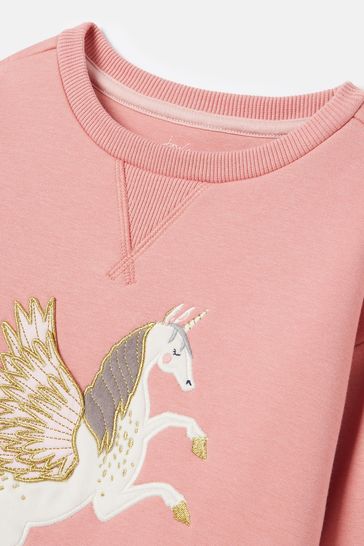 Joules sales unicorn sweatshirt