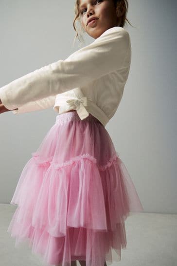 White wrap ballet skirt on sale