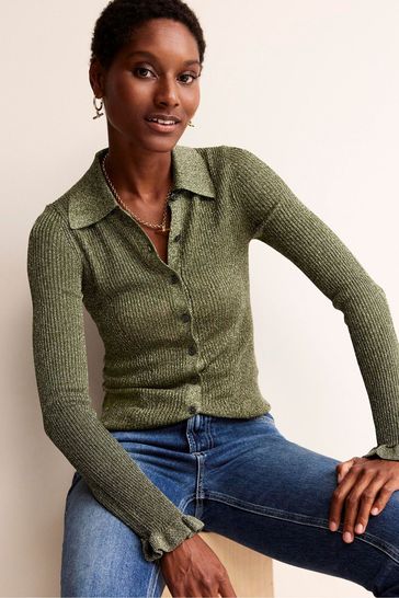 Boden on sale green cardigan