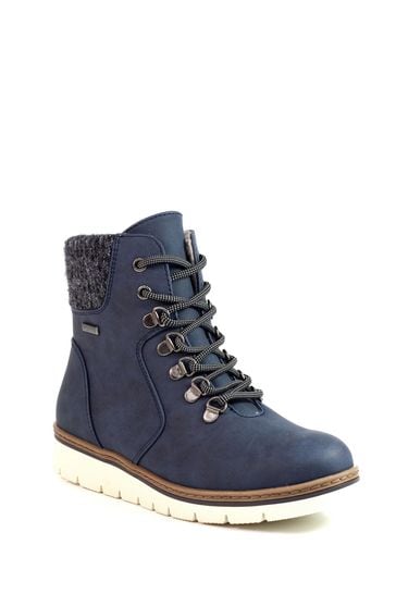 Lunar Navy Blue Wolfsburg Waterproof Boots