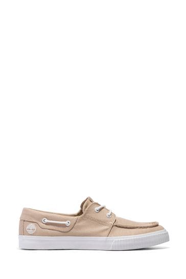 Timberland Cream Mylo Bay Boat Shoes