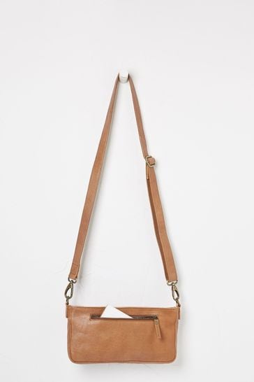 Fat face discount leather crossbody bag