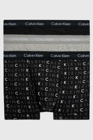 Pack de 3 calzoncillos de algodón de Calvin Klein