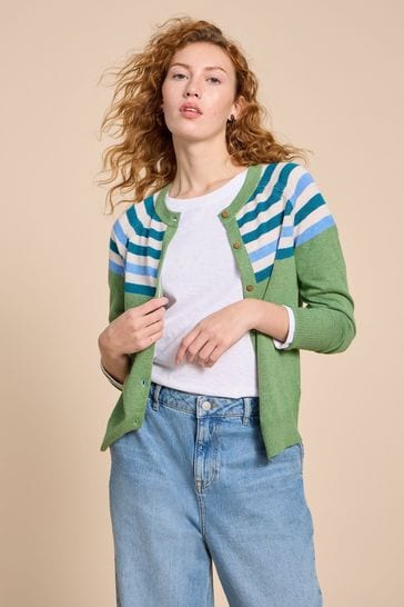 White stuff outlet green cardigan
