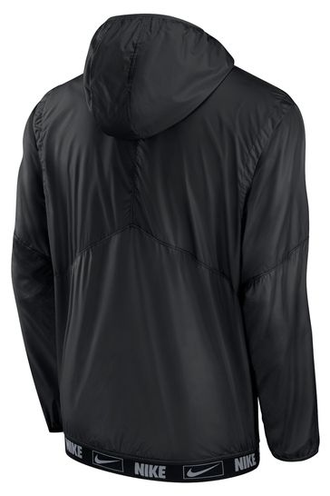Nike Black New York Yankees Night Game Half Zip Jacket