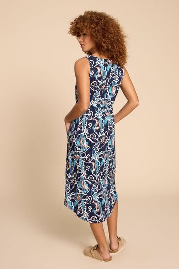 White stuff blue dress hotsell