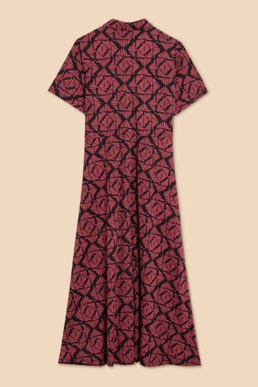 Warehouse snake print shirt deals dress