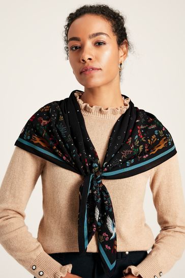Printed hot sale square scarf