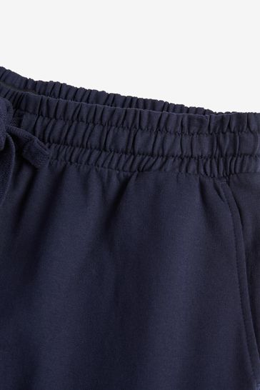 Navy cotton shorts shop