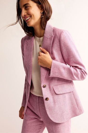 Boden pink blazer outlet