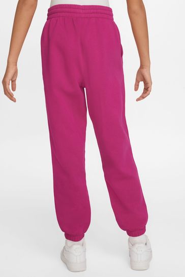 Pink nike joggers sales