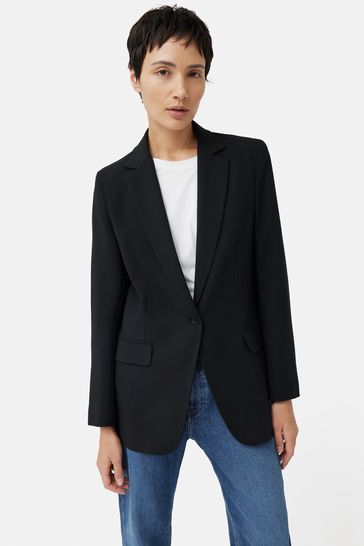 Fluid Viscose Twill Shirt Jacket