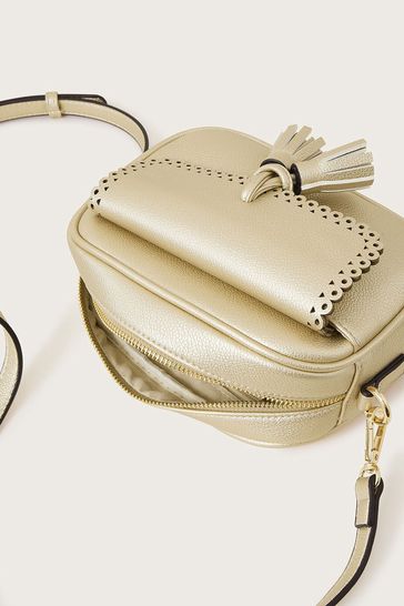 Buy Monsoon Gold Scallop Camera Bag from Next Luxembourg
