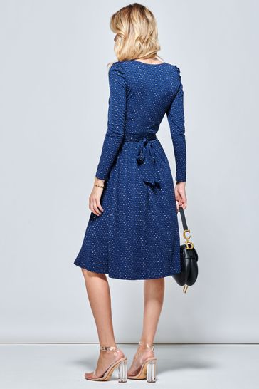 Next blue hot sale spotty dress
