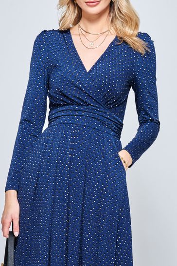 Next blue hot sale spotty dress