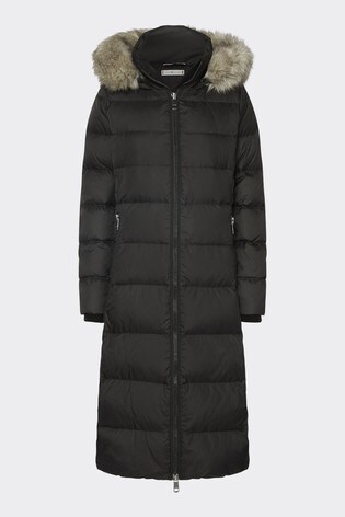 tommy hilfiger coat black