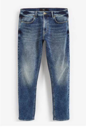 Washed Blue Slim Fit Ultimate Comfort Super Stretch Jeans