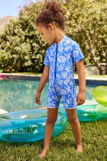 Blue Sunsafe Swimsuit (3mths-7yrs)