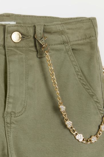 Girls top green jeans