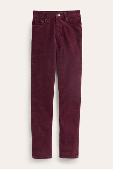 Buy Boden Red Slim Corduroy Straight Jeans from Next France