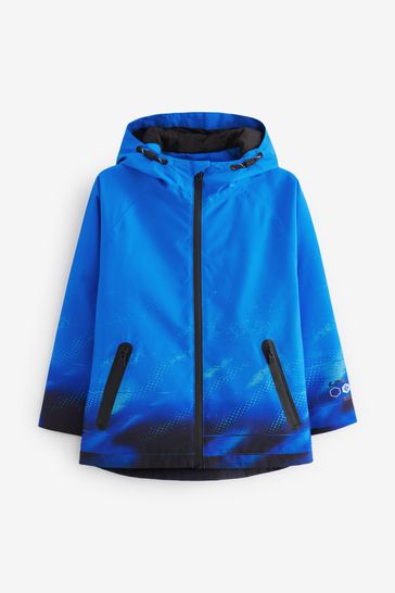Blue Print Waterproof Lined Anorak Jacket (3-16yrs)