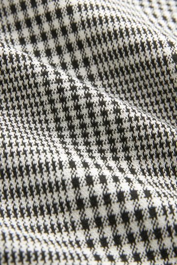 Monochrome check a best sale line mini skirt