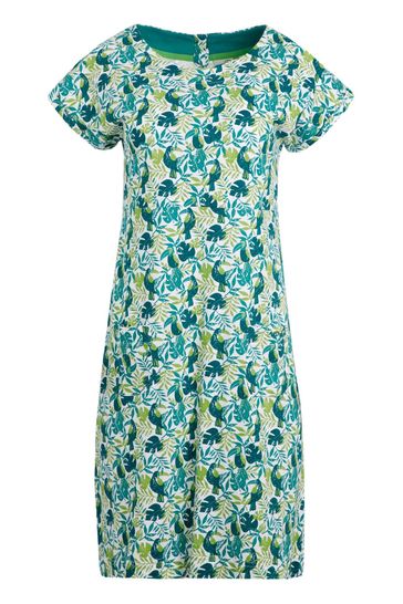 Weird fish biscayne printed jersey dress discount