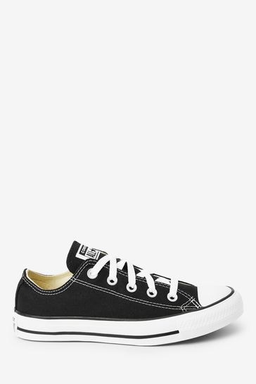 Converse Black Wide Fit Chuck Taylor All Star Ox Trainers