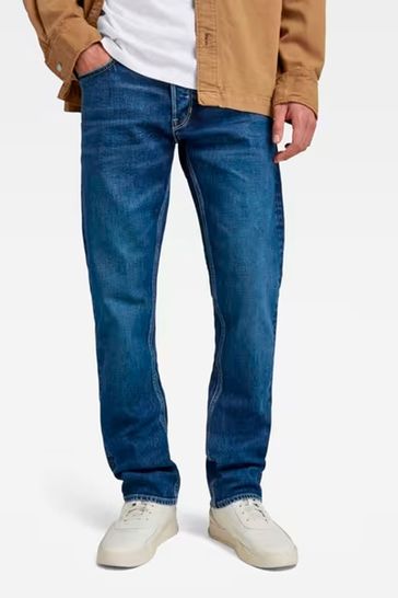 Buy G Star Blue Mosa Straight Jeans from Next Ireland
